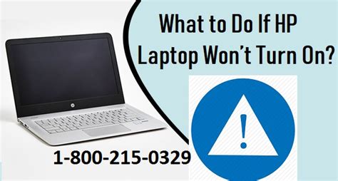 Hp Laptop Not Turning On Wont Open Call 1 888 240 6884 Fix