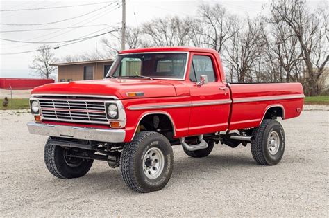 Auction Ends April 20th This 1970 Ford F100 Highboy 4x4 Pickup Has A