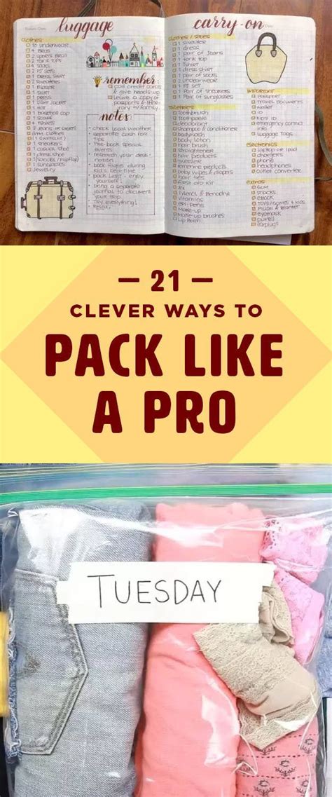 21 Borderline Genius Packing Tips That Will Save Space And Your Sanity Packing Tips For Vacation