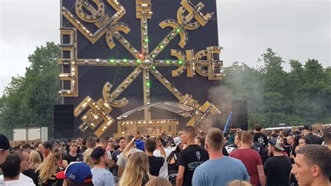 defqon 1 festival 2017 saturday stage yellow tripped final 60fps audio hd youtube