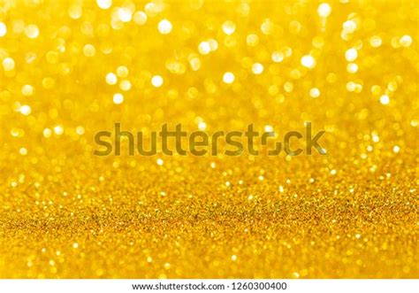 Christmas Gold Surface Glowgold Glitter Background Stock Photo