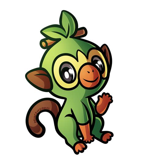 Grookey By Princeofspirits On Deviantart Pokemon Gen 6 Pokemon Fire