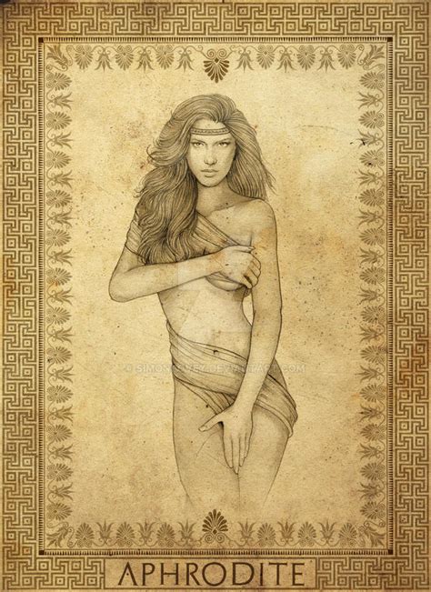 Greek Mythology Aphrodite By Simonpovey On Deviantart