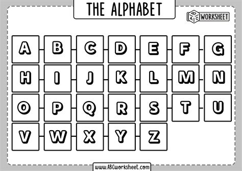 Alphabet Sheet Alphabet Worksheets Printable Alphabet Worksheets