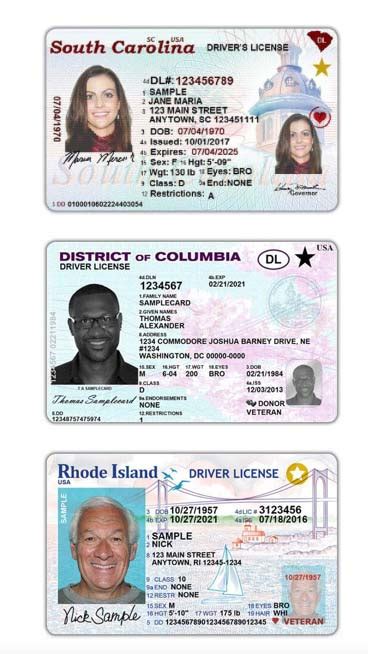 Travel Compliant Documentation Real Id Cards