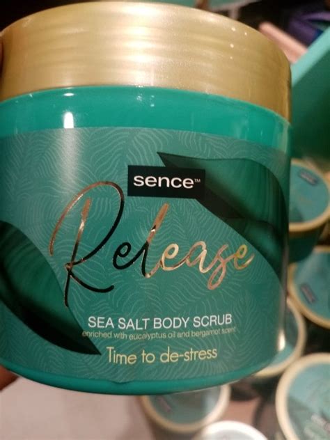 Sence Release Sea Salt Body Scrub Inci Beauty