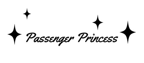 Passenger Princess Svg Etsy