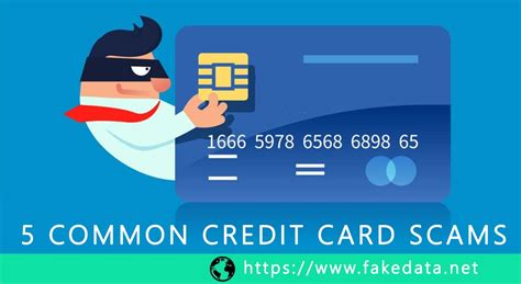 5 Common Credit Card Scams That You Should Watch Out Fakedata
