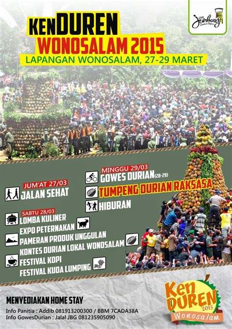 Festival Kenduri Durian Wonosalam 2015 Afri Kenz