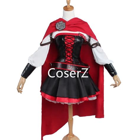 Ruby Rose Cosplay Costume Rwby Cosplay 3 Season Ruby Costume Rwby
