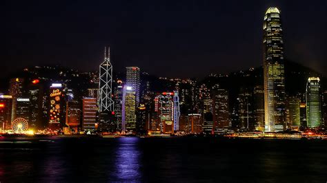 Night View Of Victoria Harbour Hong Kong Hktraveller Flickr
