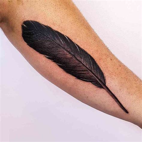 A Second Ravens Feather For Tobias To Match His First One