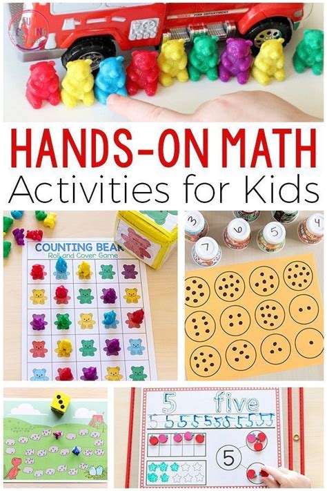 These Hands On Math Activities Are Fun And Engaging There Are Printables And Games That Are