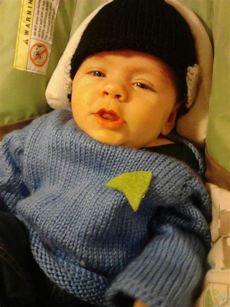 Baby Bentlys First Star Trek Spock Halloween Costume Knitting For