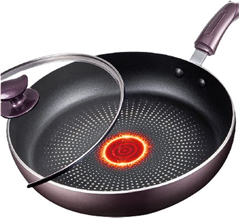 Non Stick Pan With Lid 26 Cm Frying Pan Scratch Resistant Frying Pan