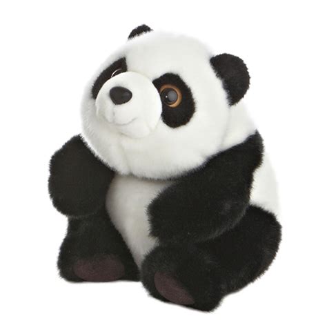 Sitting Lin Lin The Small Stuffed Panda Bear By Aurora