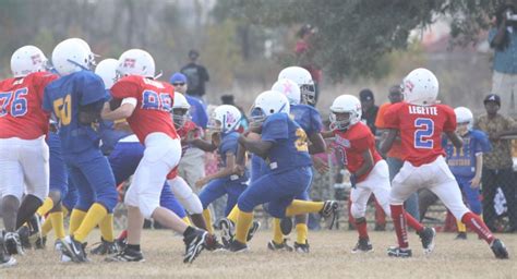 Local Youth Football Teams Participate In District Tournament