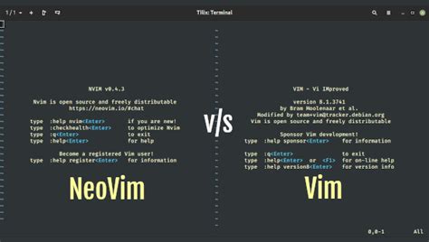 Whats The Difference Between Vim And Neovim