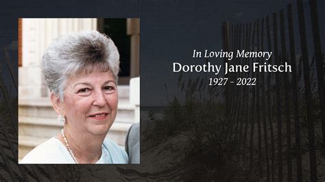 Dorothy Jane Fritsch Tribute Video
