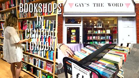 My Favourite Bookshops In Central London Youtube