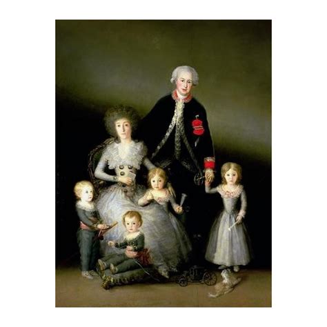 Picture El Duque De Osuna Y Su Familia 1788 Portrait