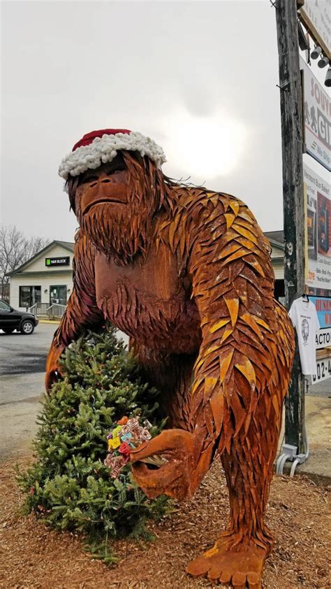 Bigfoot Statue Brings Whitehall National Acclaim Troy Record