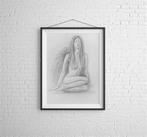 Female Nudeart Drawing Life Sketch Of Two Women Female Pencil Drawing