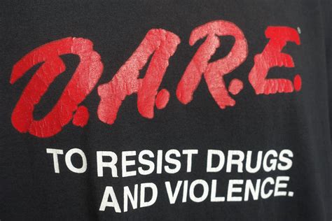 90s Dare Vintage T Shirt To Resist Drugs And Violence Dare Drug
