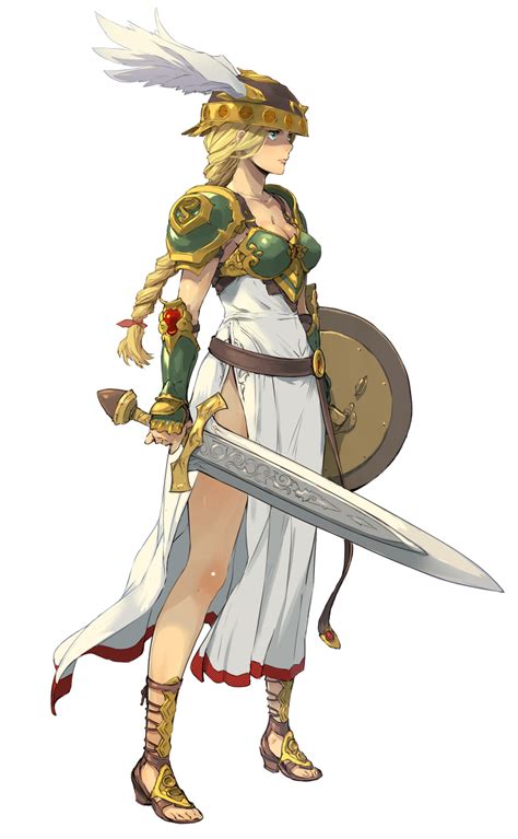 Valkyrie Namco Valkyrie Namco ワルキューレ Pixiv Female Character Design Rpg Character