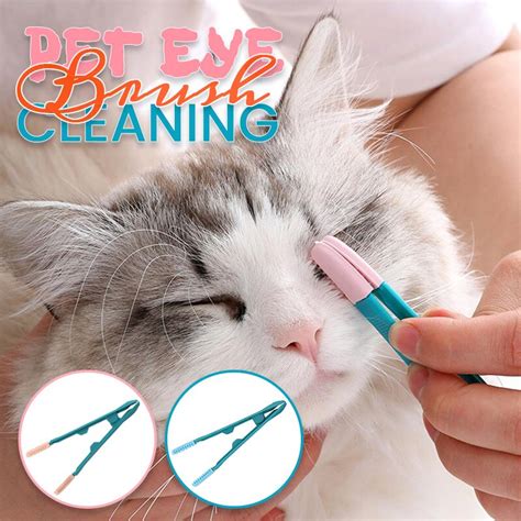 Eco Friendly Kitten Eye Rub Handheld Cat Eye Rub Reusable Buckle Design
