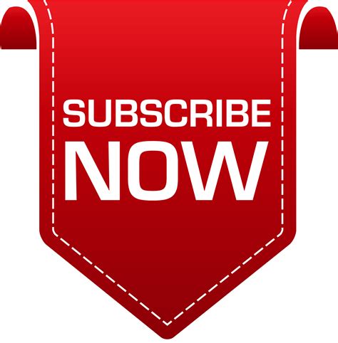 Subscribe Banner Button Transparent Png Stickpng