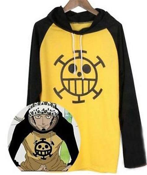 New Anime One Piece Trafalgar Law Cosplay Costume Hoodie Ebay