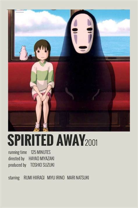 Spirited Away Film Posters Minimalist Movie Posters Minimalist Indie Movie Posters