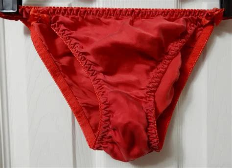 Silksatin String Bikini Panties Size Small Compare To Joe Boxer 15