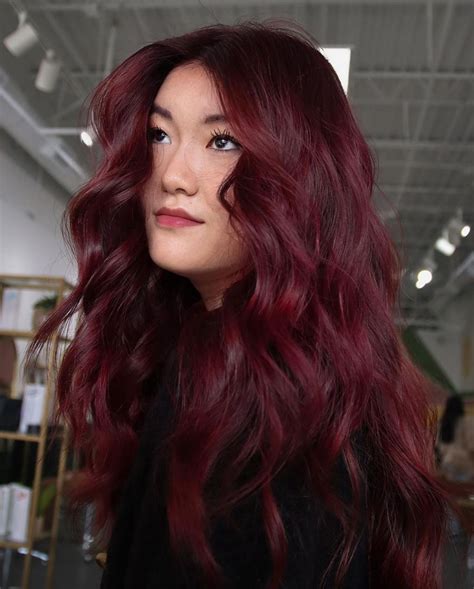 Dark Red Hair Color Ideas
