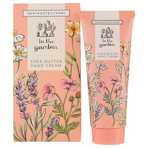 Shea Butter Hand Cream In The Garden 100ml Heathcote And Ivory