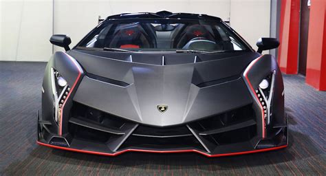 Carbon Lamborghini Veneno Roadster Is The Ultimate Way To Show Off