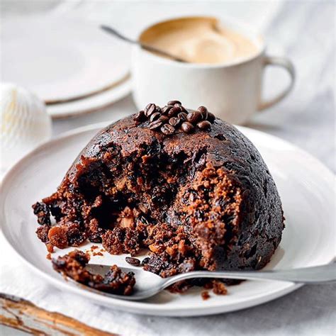 Get motivated in november to make your christmas pudding to have it mature in time for christmas. Chocolate Coffee Christmas Pudding recipe by Martha ...