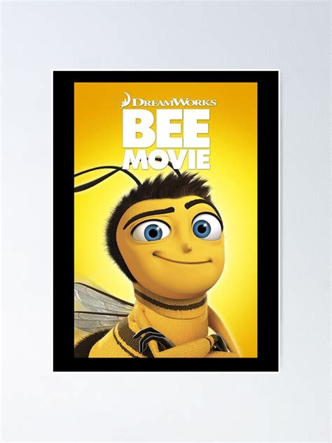 Bee Movie Script Funny Poster For Sale By Nguyen823 Redbubble