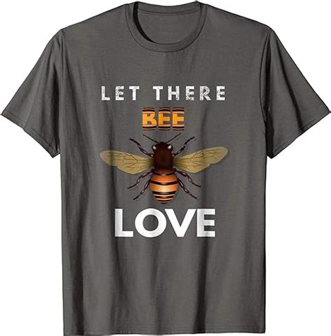 Save The Honey Bees T T Shirt Let There Bee Love Clothing