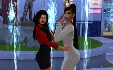 I Am Highkey Obsessed With These Two Sims That I Made 😍 Ruby X Sienna