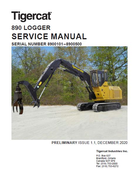 Tigercat Logger Operators Service Manual