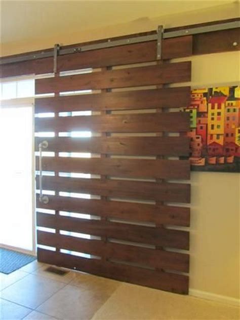 How to build a wooden guide for a sliding glass cabinet door. 20 Repurposed Pallet Wood Ideas | Pallet Ideas