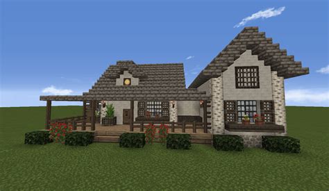 A Nice Little House I Made A While Ago What Do You Think Rminecraft