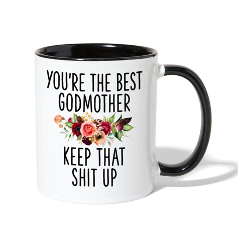 Godmother Mug Best Godmother Mug Godmother Gifts For Etsy