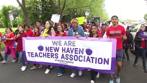 Teacher Strike Day 3 While New Haven Students Skip School Teachers