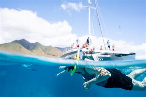 Lanai Beach Picnic Sail Från Lahaina Harbour 2022 Maui