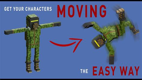 Animating Magicavoxel Characters Easy Way Youtube