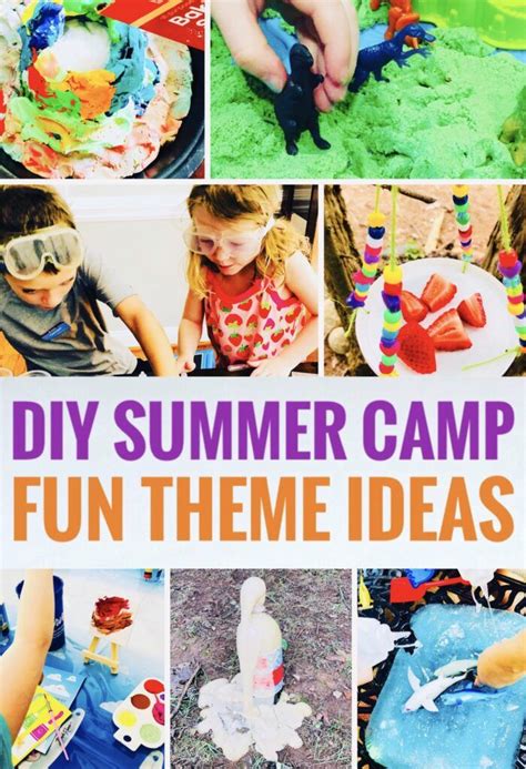 The Best Diy Summer Camp Theme Ideas Summer Camp Themes Preschool