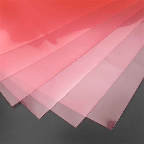 Pp Transparent Plastic Film Material Diy Handmade Paper Thin Plastic